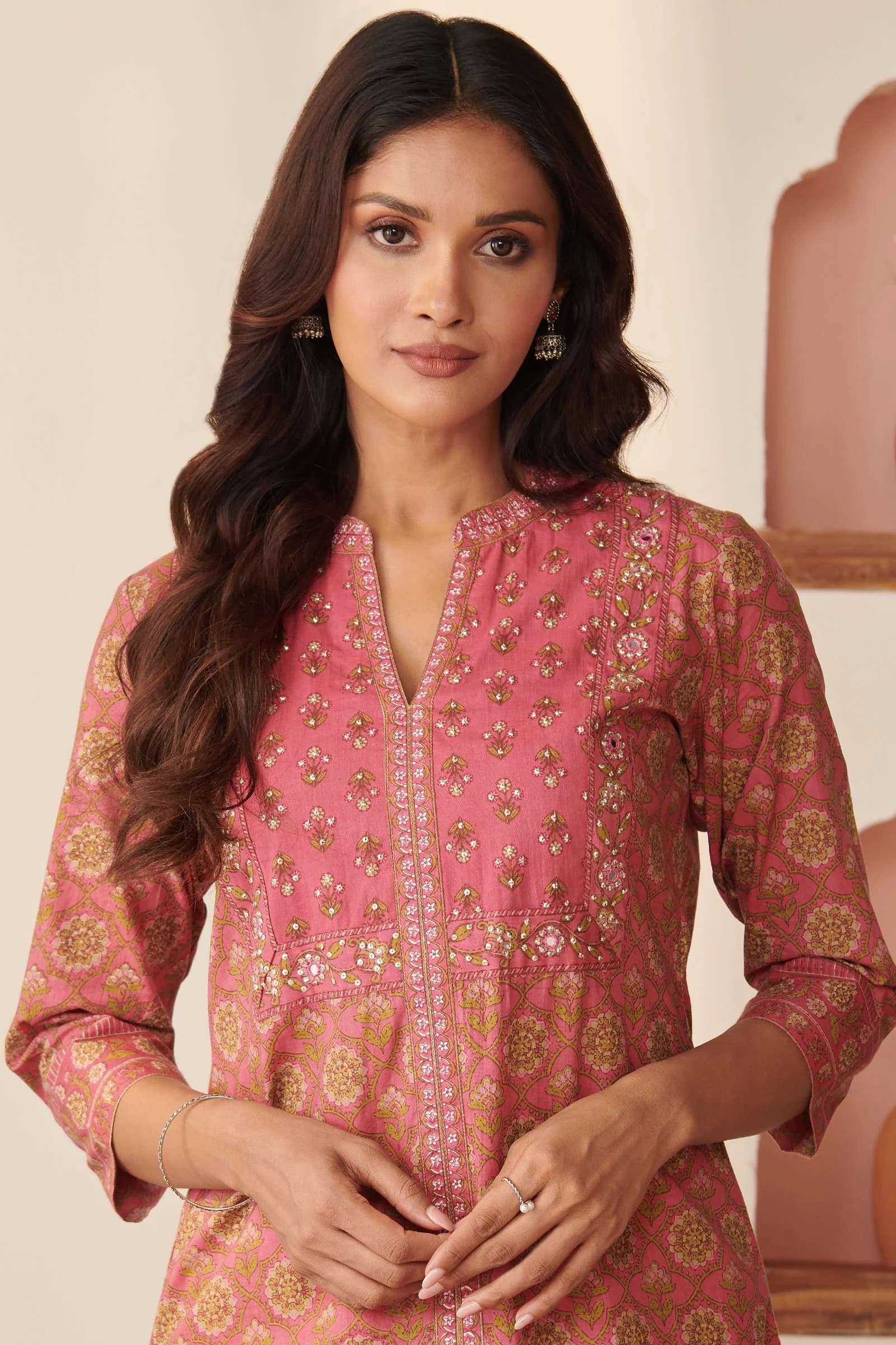Gauhar Fizah Sanganeri Kurta