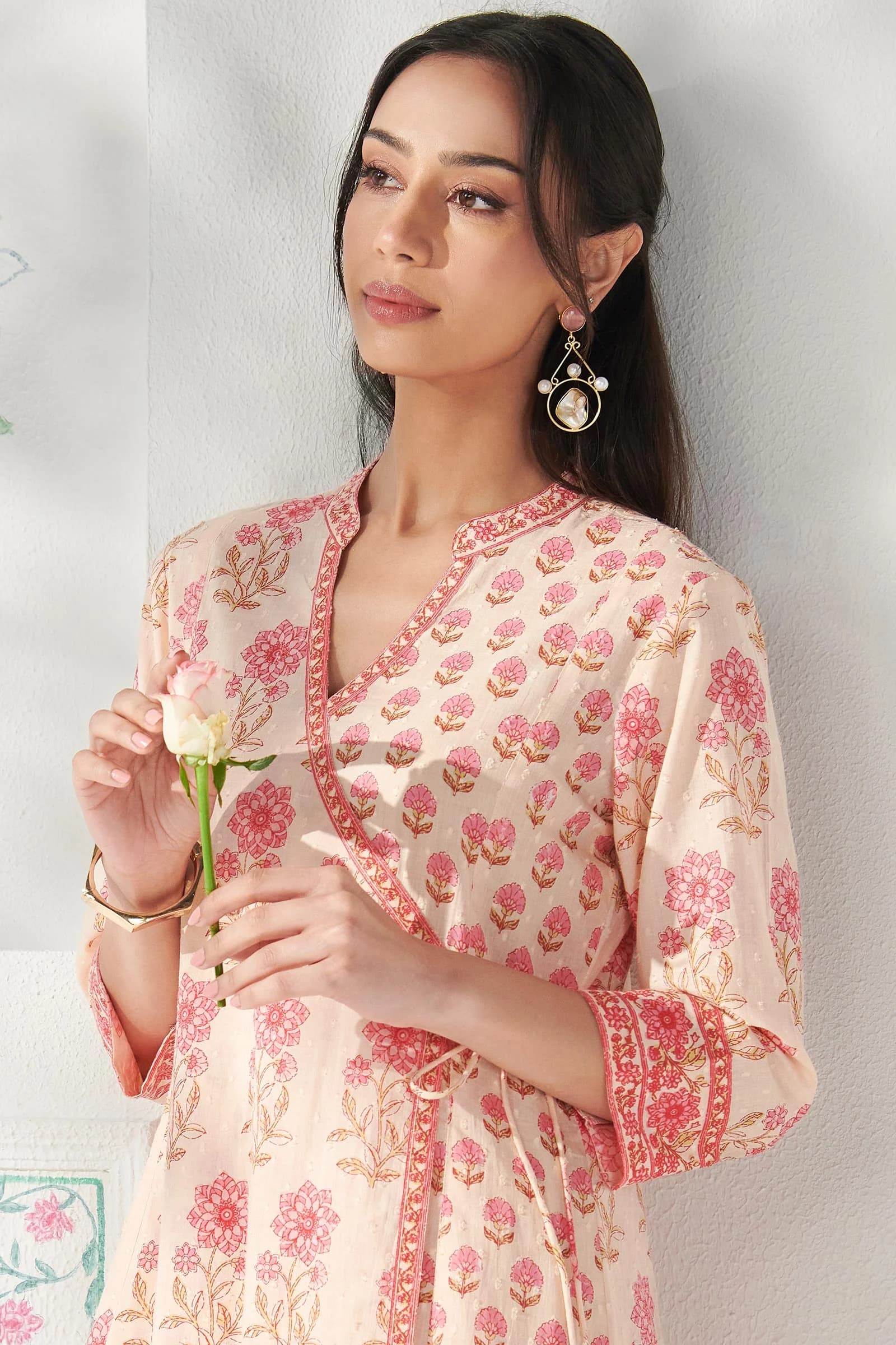Gulbahar Safiya Sanganeri Kurta
