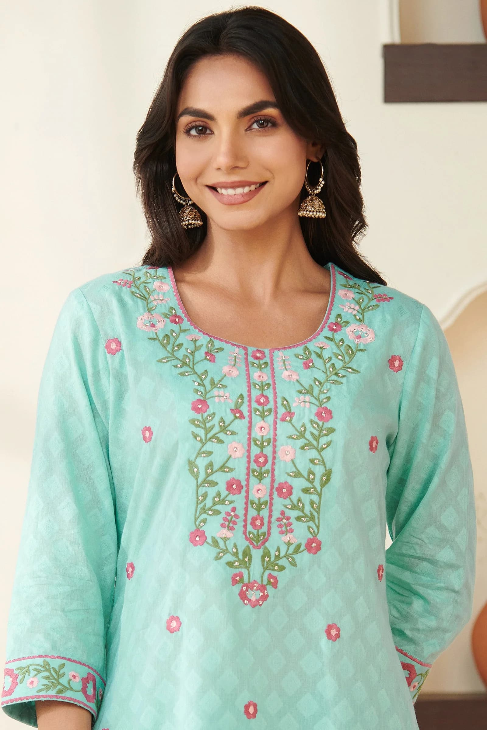 Mehraab Reema Blue Kurta