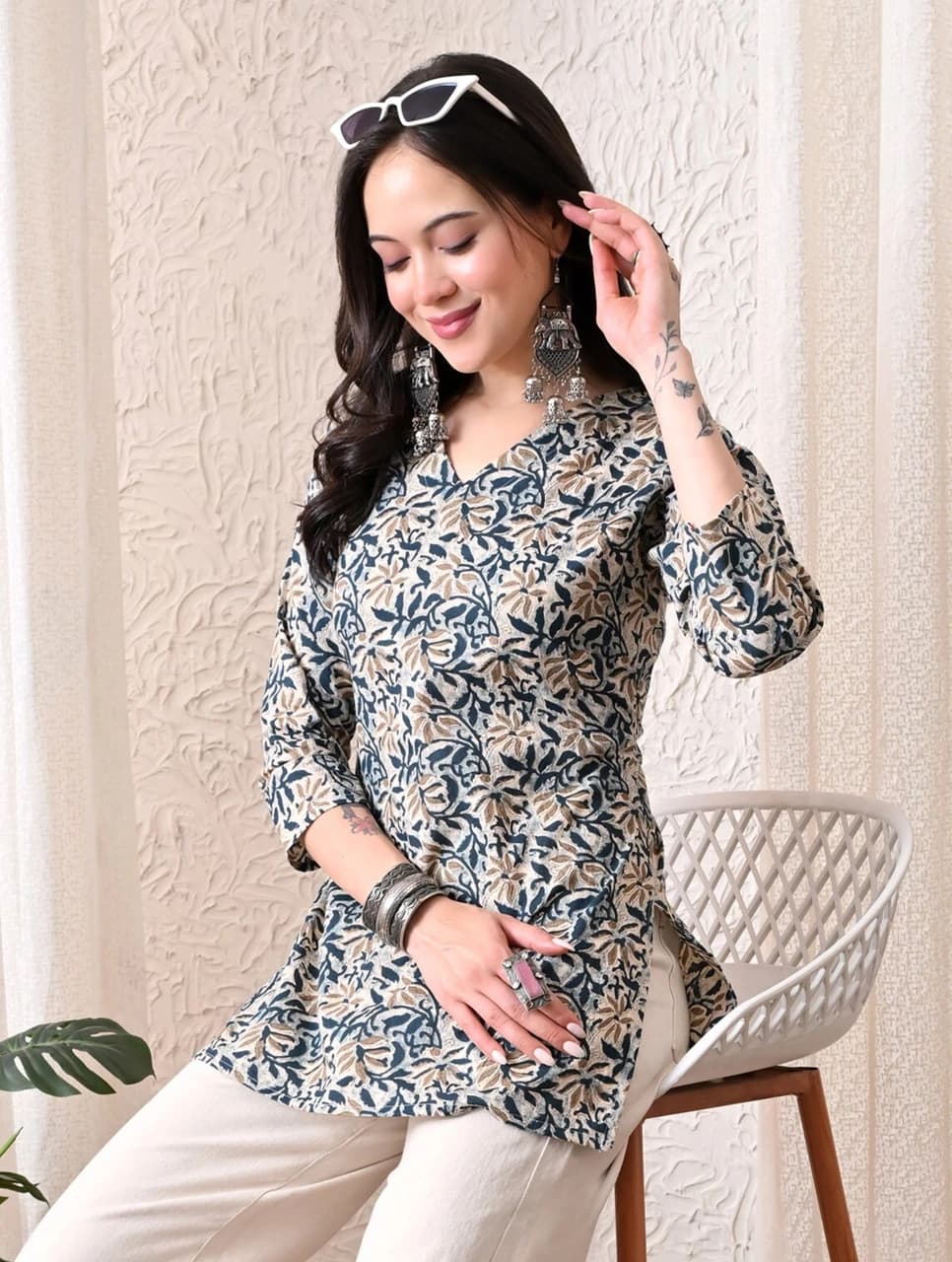Pure Cotton Straight Kurta for Women