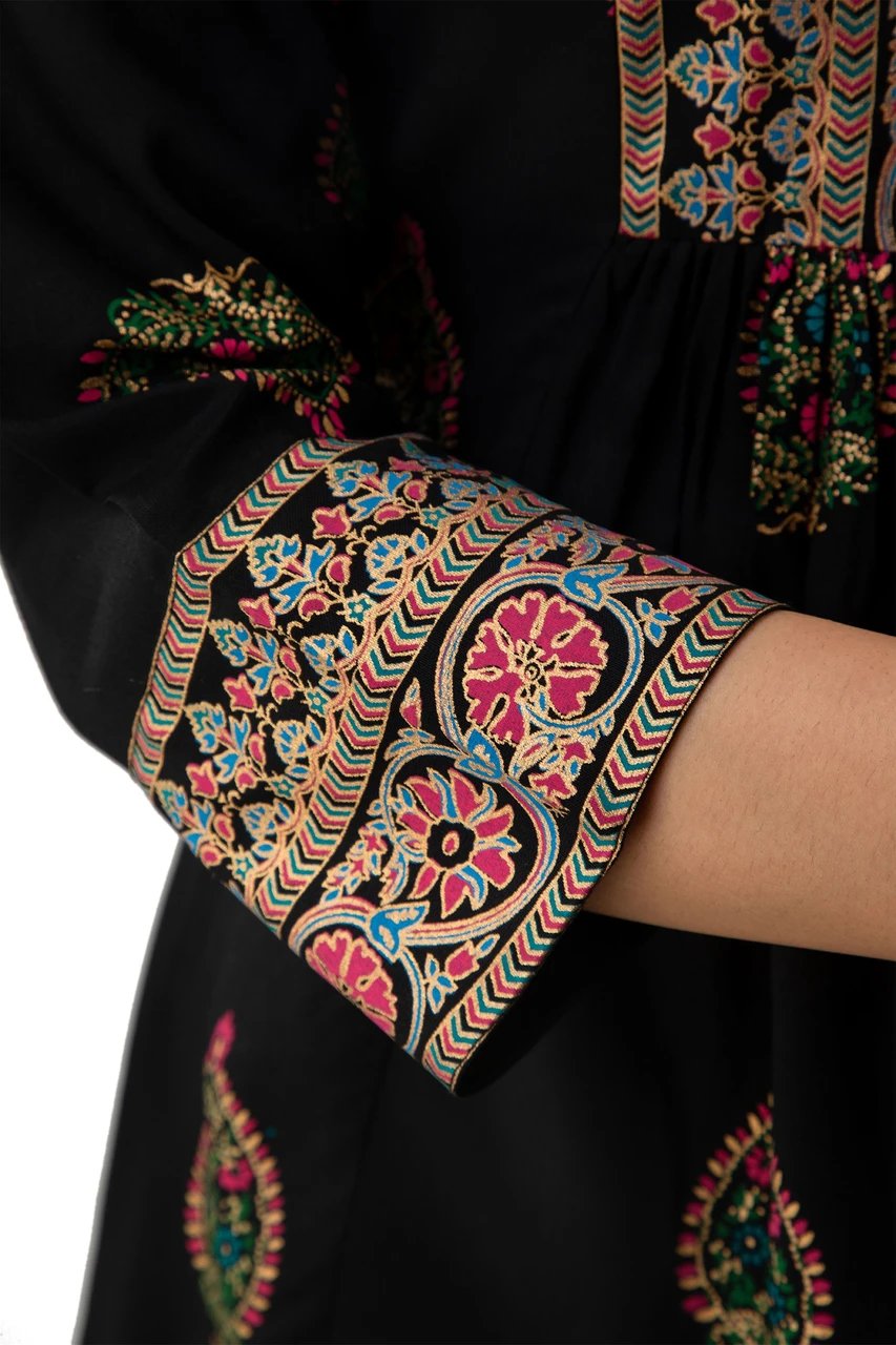 Floral Print Pure Cotton Flared Kurta for Women - view 5