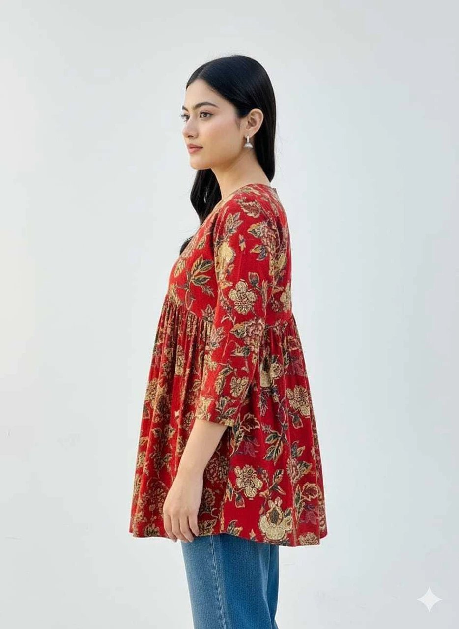 Pack of 2 Casual Regular Sleeves Floral Print, Printed Women Multicolor Top - view 5