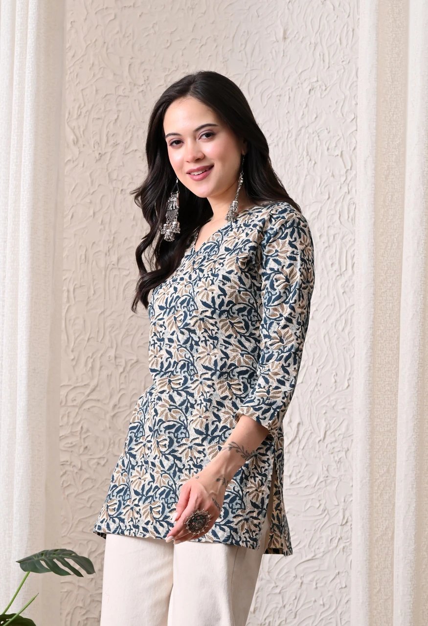 Pure Cotton Straight Kurta for Women - view 3