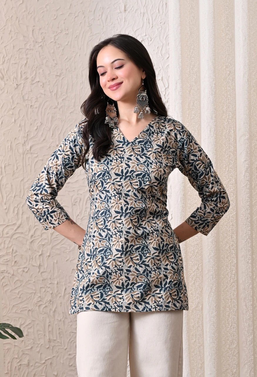 Pure Cotton Straight Kurta for Women - view 4