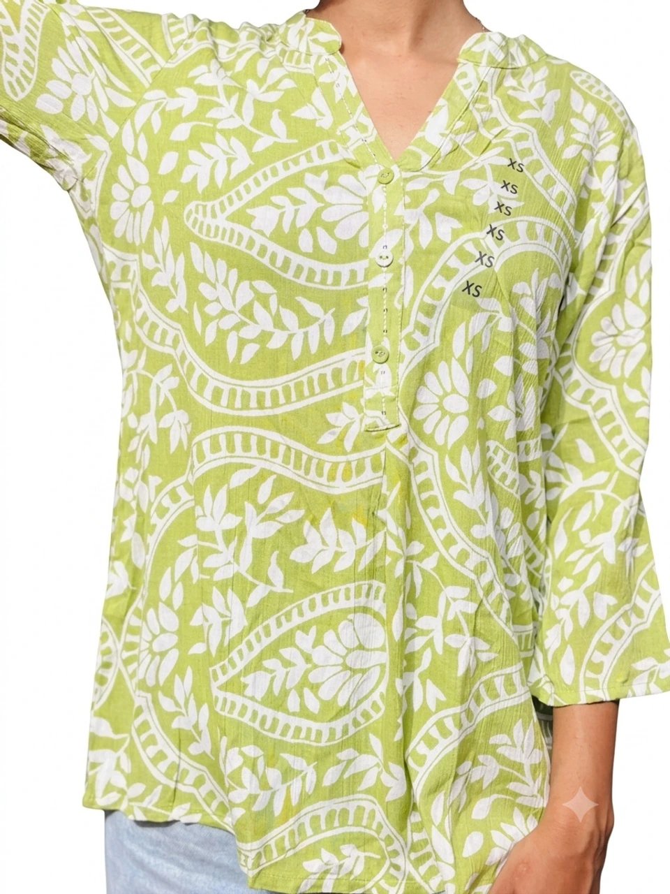Pure Cotton Cape Top Kurta for - view 4