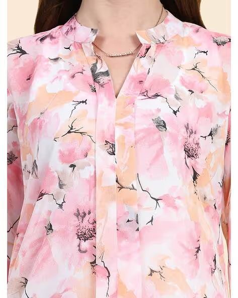 Women Floral Regular Fit Top - view 5
